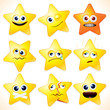 Funny Stars Emoticons