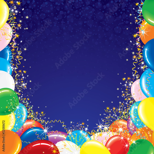 Illustration: Festive Background with Space for Text Festive Background with Space for Text