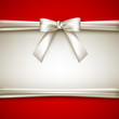 background with white bow