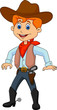 Cowboy cartoon