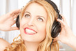 Photo: woman with headphones woman with headphones