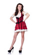 Young woman in traditional german costume