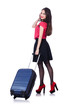 Woman preparing for summer vacation