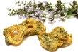 Delicious sage fritters