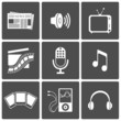 Media icons