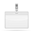 Name Tag Isolated on white