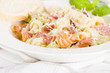Photo: Trottole Panna e Prosciutto - Pasta with white sauce & parma ham Trottole Panna e Prosciutto - Pasta with white sauce & parma ham