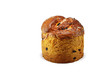 Sweetbread with raisins, sprinkled with sugar.