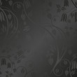 black floral background