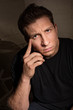 Serious Man in Black