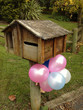 Photo: Birthday balloons on mailbox Birthday balloons on mailbox