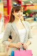 Shopper in the mall