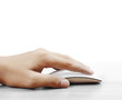 computer mouse with han
