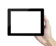 Foto: touch- tablet in hands touch- tablet in hands