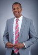 Friendly businessman