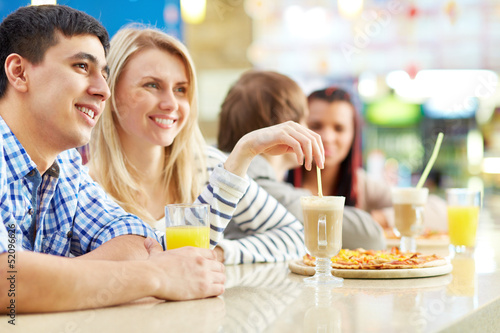 Photo: Dates in cafe Dates in cafe