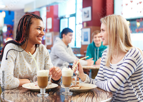 Photo: Girls talking Girls talking