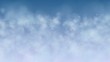 Flying through clouds loop