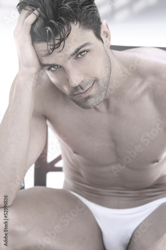 Photo: Cute guy in briefs Cute guy in briefs