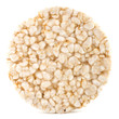 Corn crackers isolated on white background