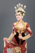 woman traditional wedding dress of java