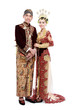traditional java wedding couple