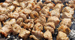cooking fresh barbecue