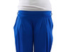 Female blue tracksuit closeup