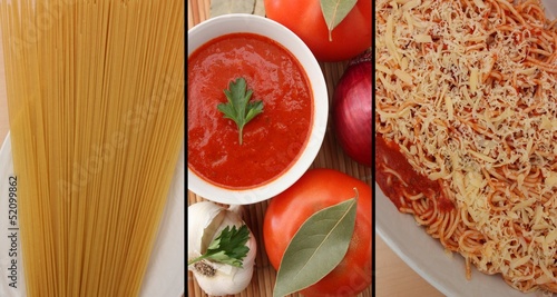Photo: Gratin de Spaghetti sauce tomate Gratin de Spaghetti sauce tomate
