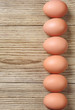 Foto: Background with chicken eggs Background with chicken eggs