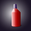 Bottle of cleaning product