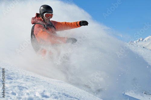 Photo: Snowboarder Snowboarder