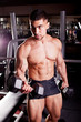 Bodybuilder training