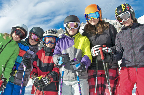 Photo: Gruppe Skikids Gruppe Skikids