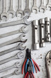 Wall of auto workshop set up with various wrenches