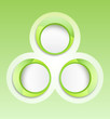 Circle Banner Sticker