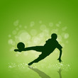 Vector: Vector soccer poster Vector soccer poster