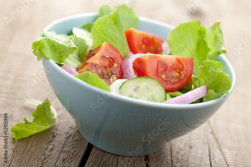 Photo: fresh vegetable salad fresh vegetable salad