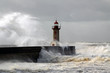 Stormy coast