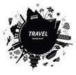 Travel background.