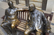 Franklin D. Roosevelt & Winston Churchill Statue in London