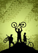 Bike tour background