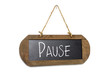 Pause - Tafel 