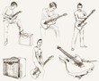 rock guitarist