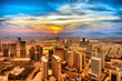 Foto: Bird's eye view of the city Bird's eye view of the city