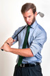 Photo: Golfer Golfer