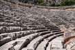 Ancient amphitheater in Myra, Turkey
