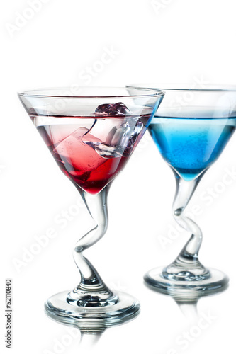 Photo: two cocktails two cocktails