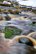 Waterfall With Rocks In Forest