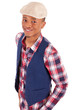 Casual young african man posing
